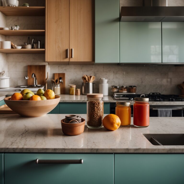 46 Best Kitchen Counter Ideas That Are Cute & Practical