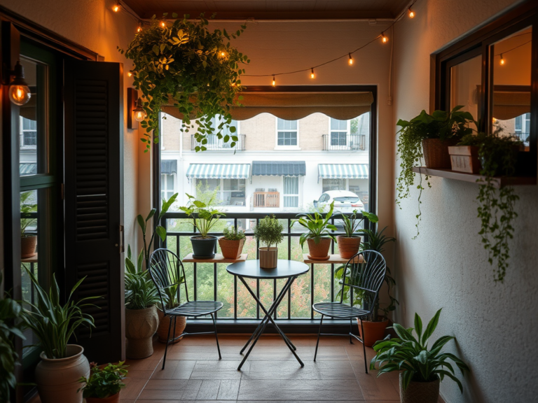 64 Small Balcony Ideas Apartment for This Year!