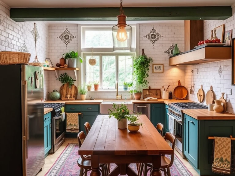 50 Gorgeous Boho Kitchen Ideas That Will Make Your Jaw Drop